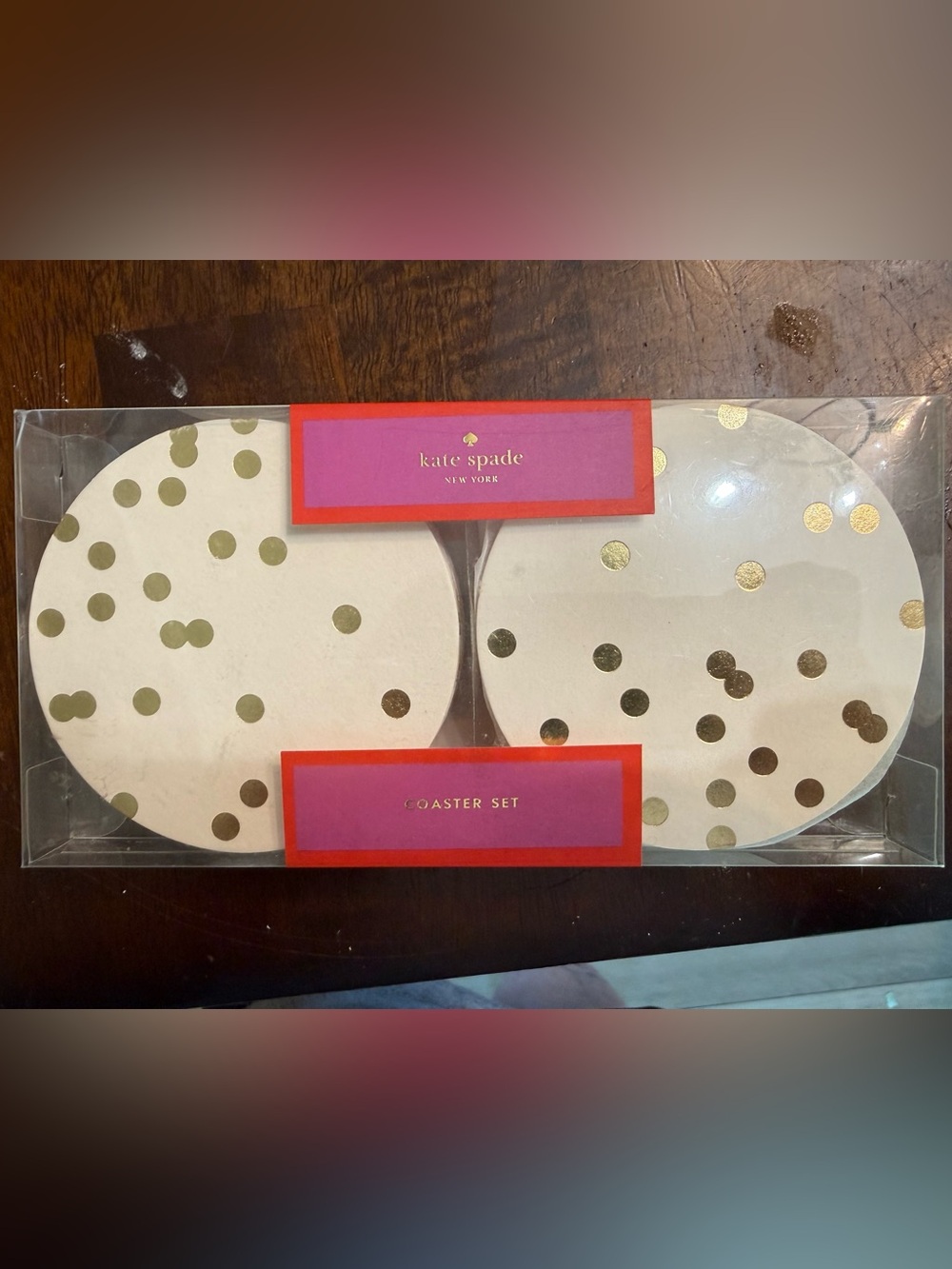 Kate Spade coaster set